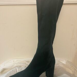 Silent D faux Suede Knee High Boots
